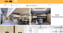 Desktop Screenshot of pansiam.com